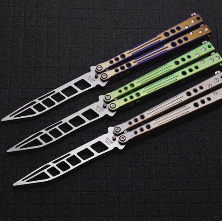 Are butterfly trainer knives illegal?