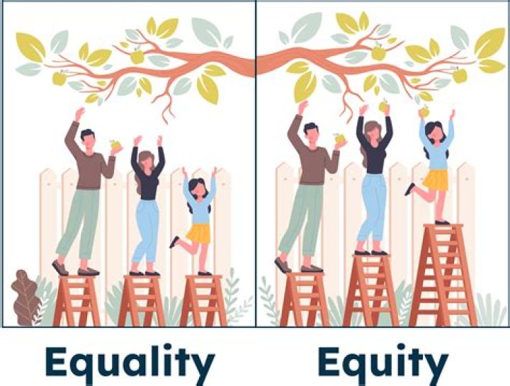 Are equity and efficiency the same?