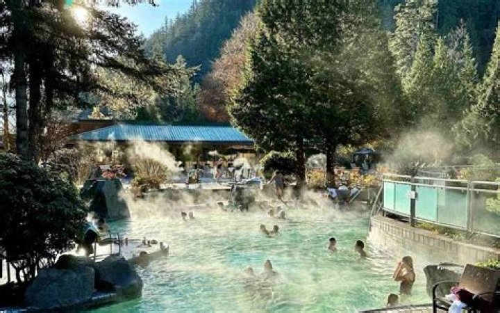 Are there actual hot springs in hot springs North Carolina?