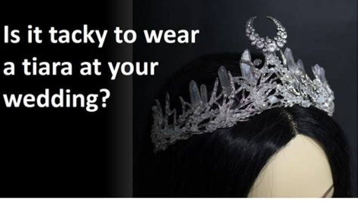 Are wedding tiaras tacky?
