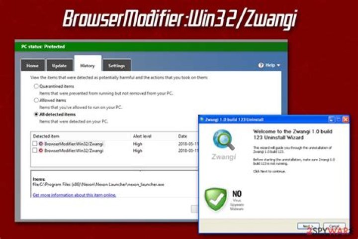 BrowserModifier:Win32/Obrypser — Virus Removal Guide