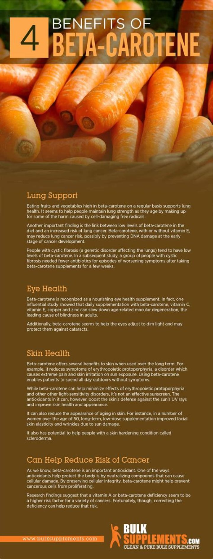 Can beta carotene cause cancer