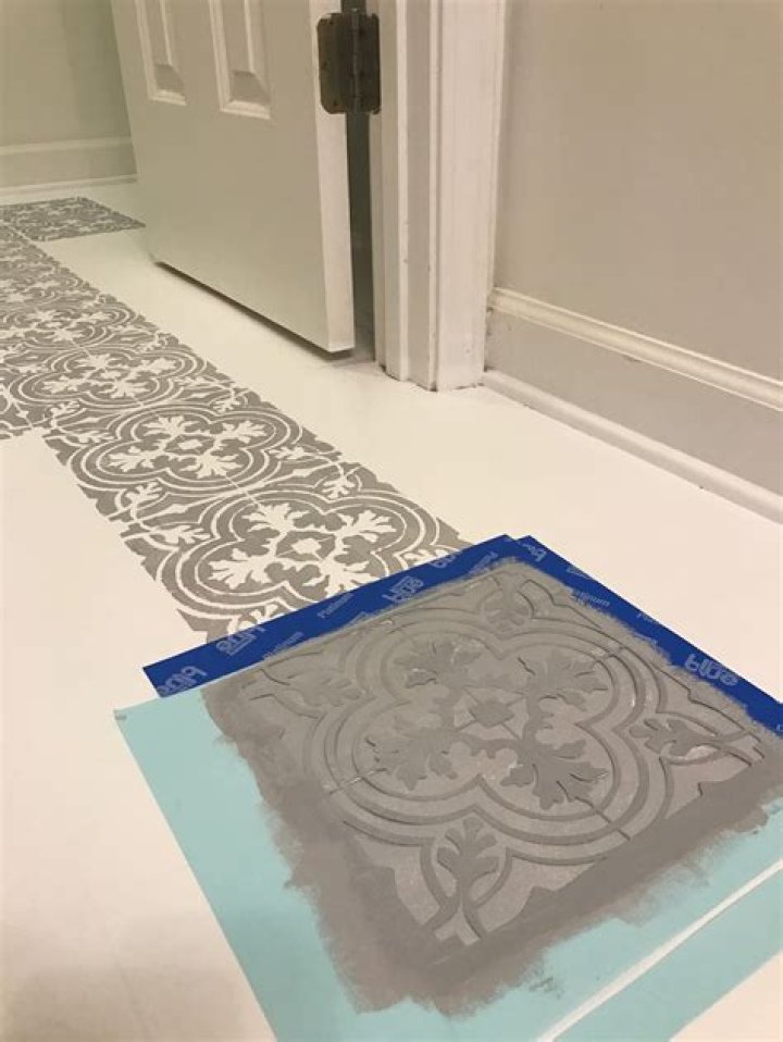 Can I paint over floor tiles
