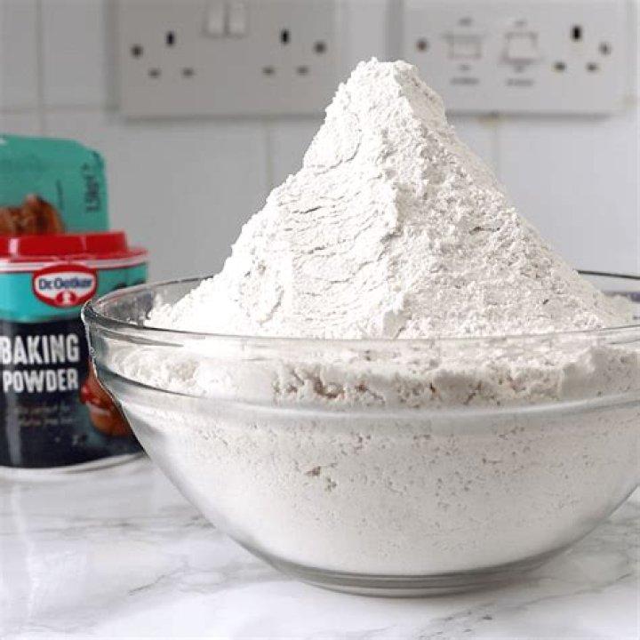 Can I replace self-raising flour with baking powder?