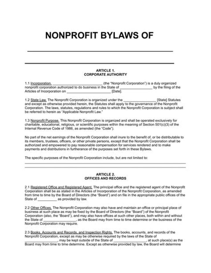 Can nonprofit be a corporation?