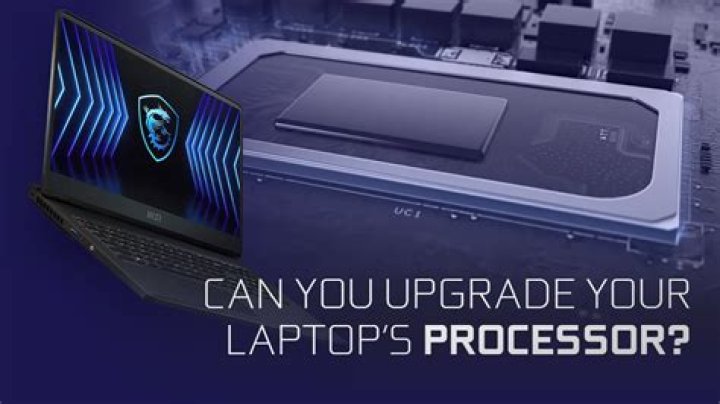 Can we upgrade laptop processor?