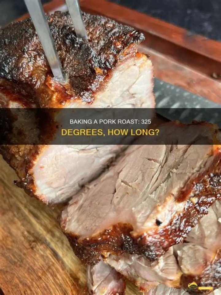Can you cook pork roast at 325?