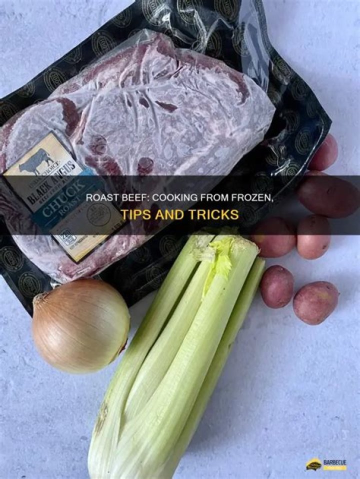 Can you cook roast beef from frozen UK?