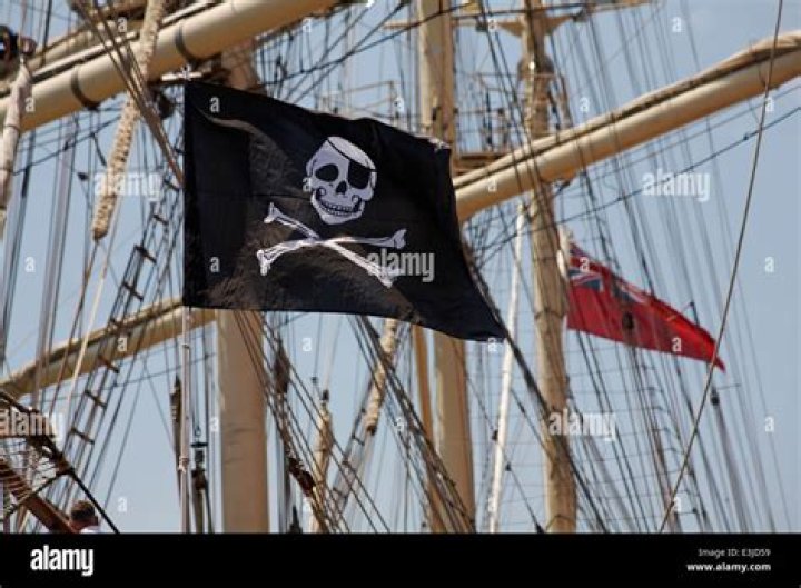 Can you fly a Jolly Roger on a boat?