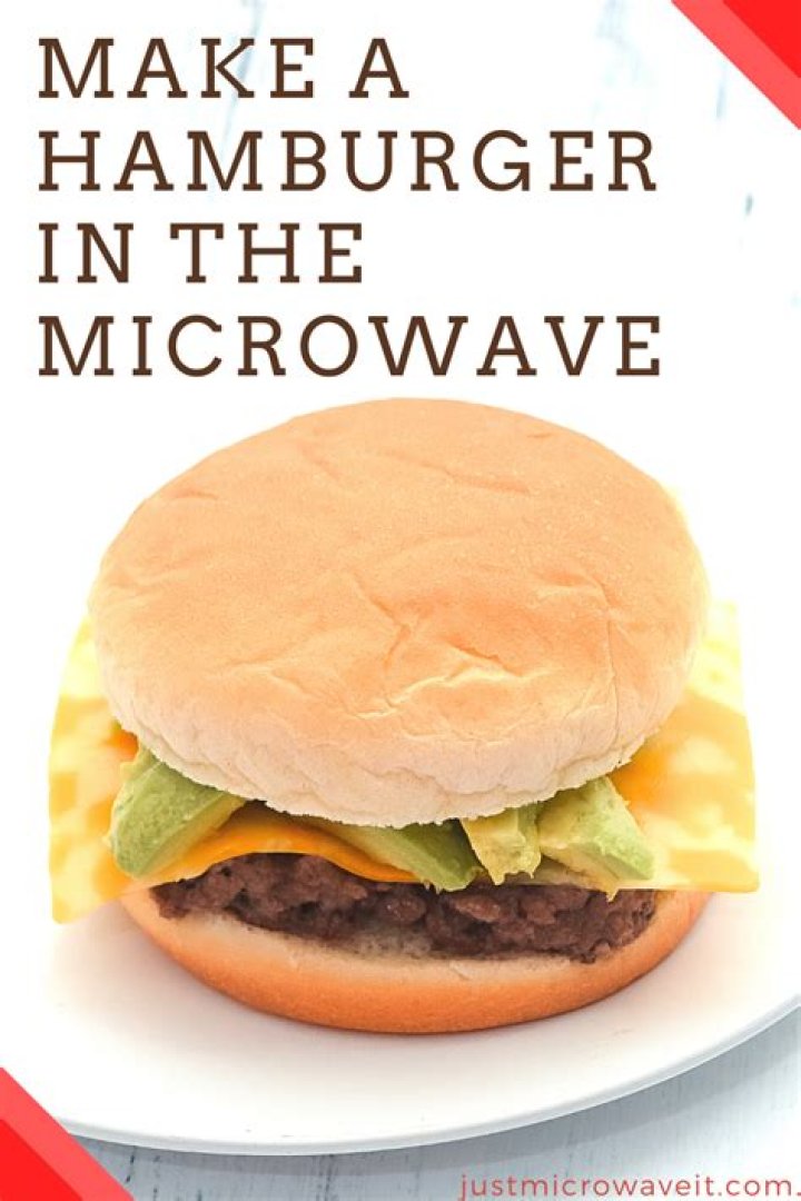 Can you microwave a raw burger patty?