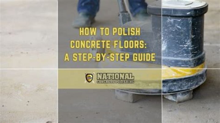Can you polish concrete screed
