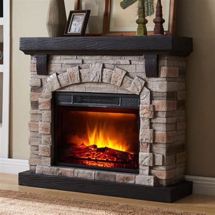 Can you put a mantel over an electric fireplace?