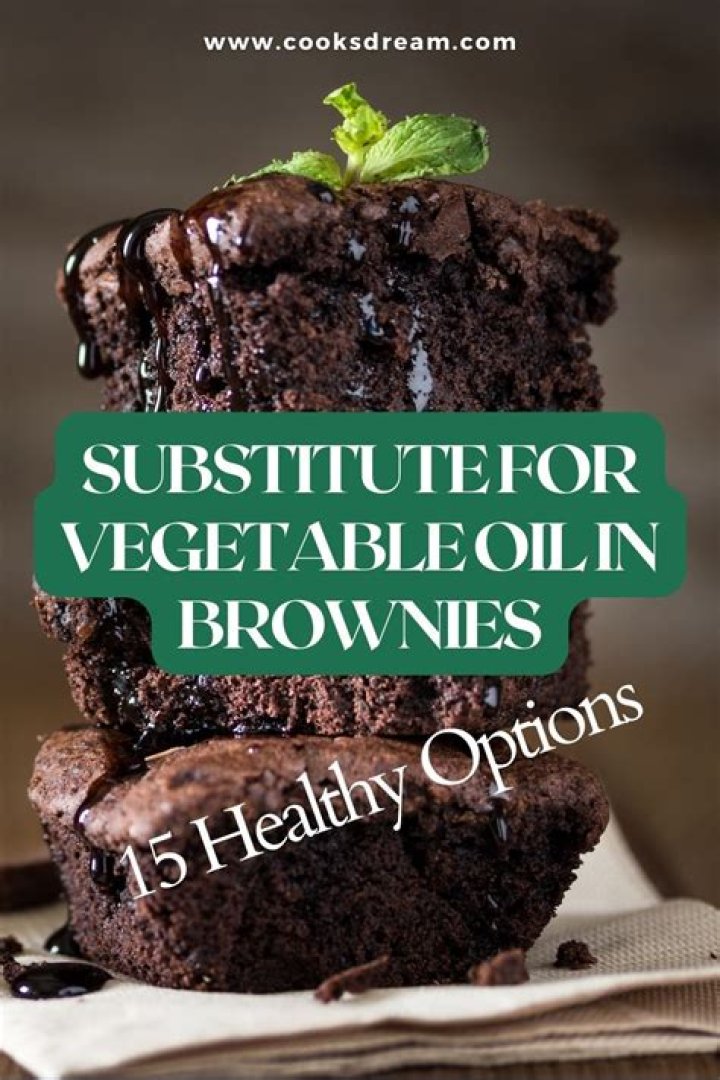 Can you substitute corn oil for vegetable oil in brownies?