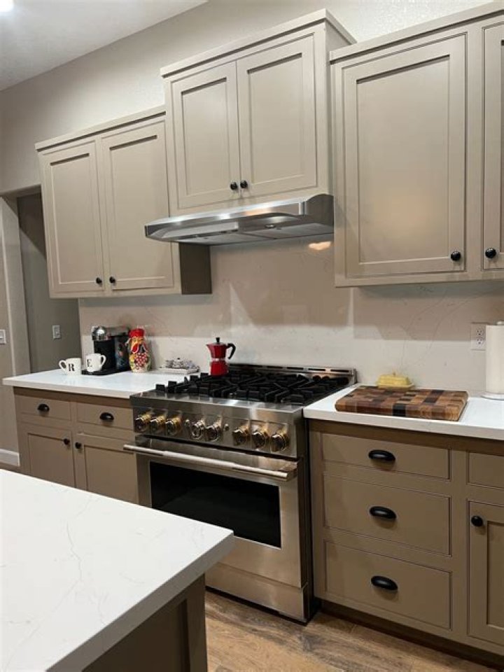 Can you use automotive paint on cabinets?