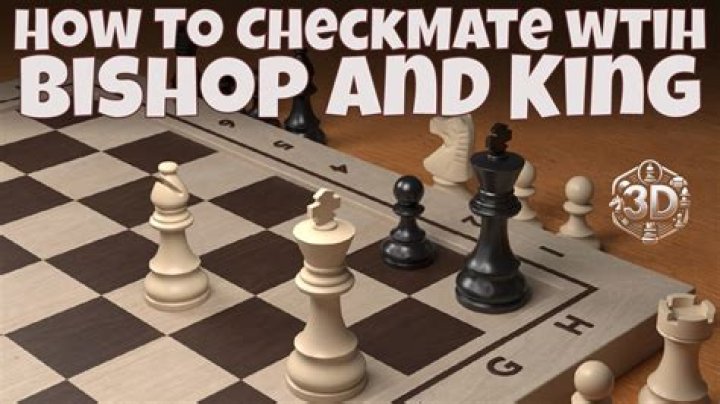 Can you win with just a bishop and king?