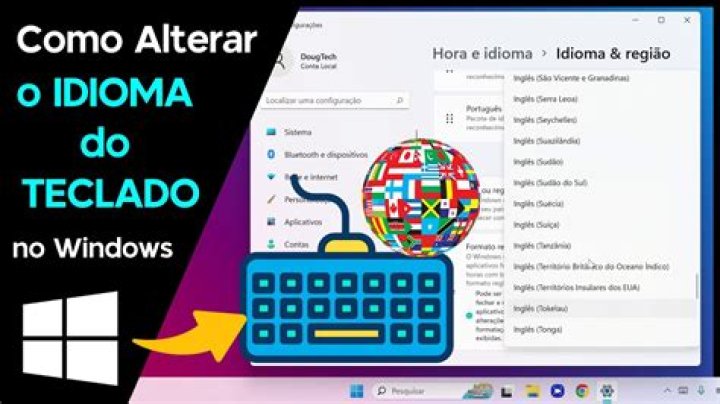 Como alterar o idioma do Windows 7 Ultimate para portugues?