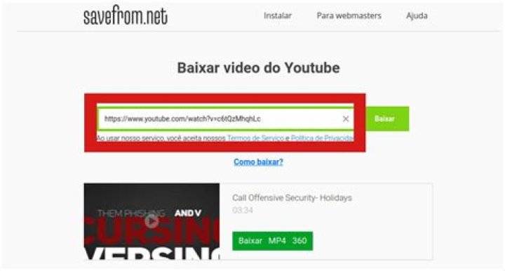 Como fazer download de videos do YouTube direto do navegador?