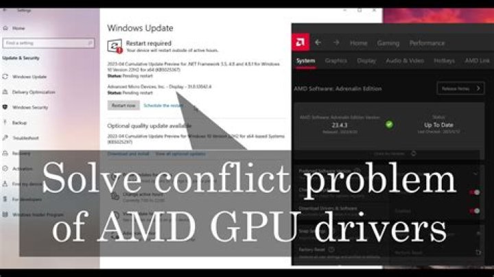 Do AMD GPU have driver issues?