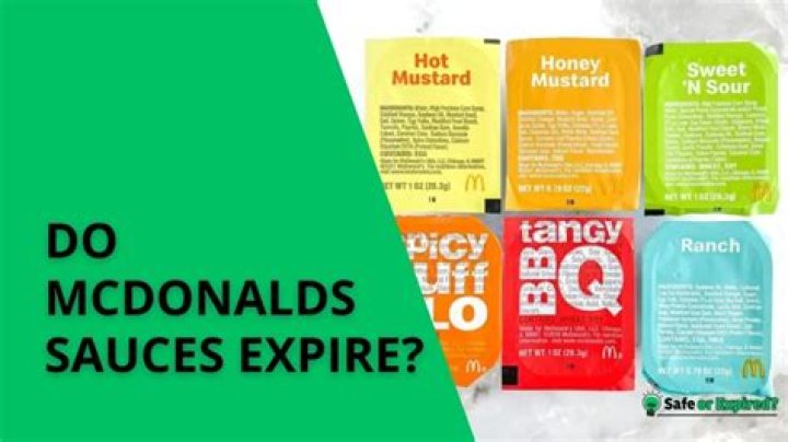 Do sauces expire?
