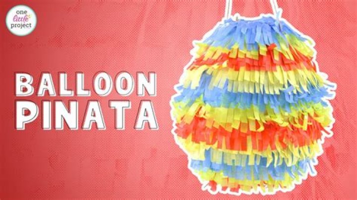 Do you have to put candy in a pinata?