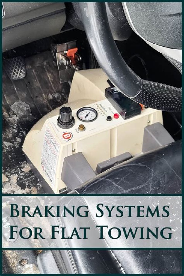Do you need braking system for flat towing?