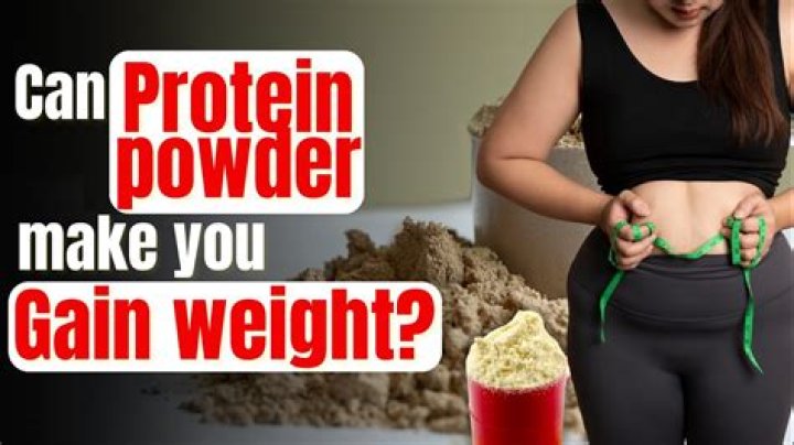 Does adding protein powder make you fat?