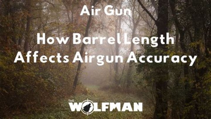 Does barrel length affect accuracy air rifle?