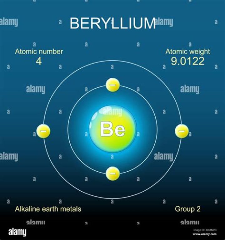 Does beryllium have 4 valence electrons?