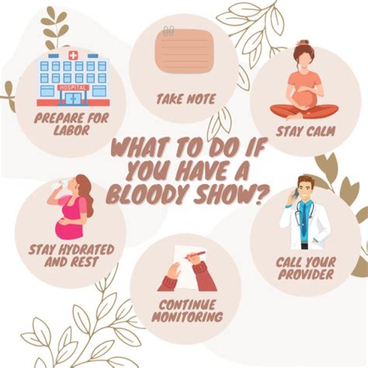 Does bloody show mean labor is soon?