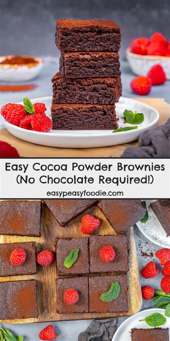 Does cocoa powder matter in brownies?