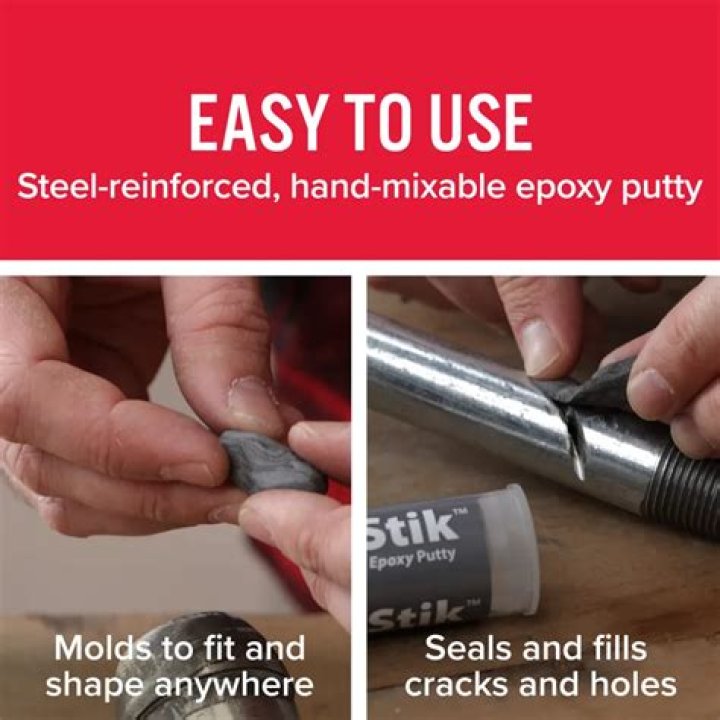 Does epoxy putty work on leaks