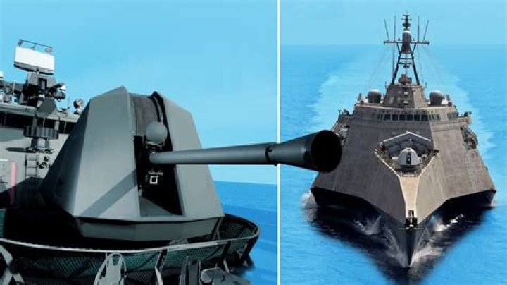 Does the USS Zumwalt have a rail gun?