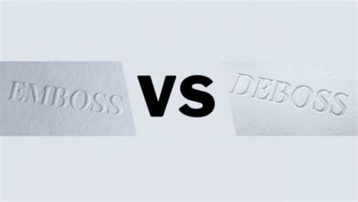 Does vistaprint do Debossing?