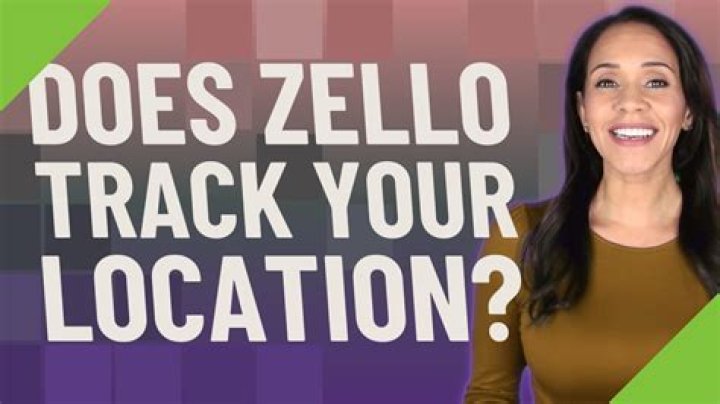 Does Zello track your location?