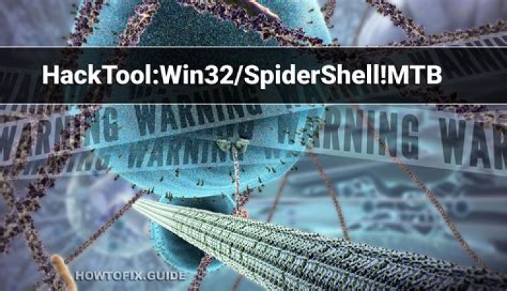 HackTool:Win32/SpiderShell!MTB (SpiderShell HackTool) — Virus Removal Guide