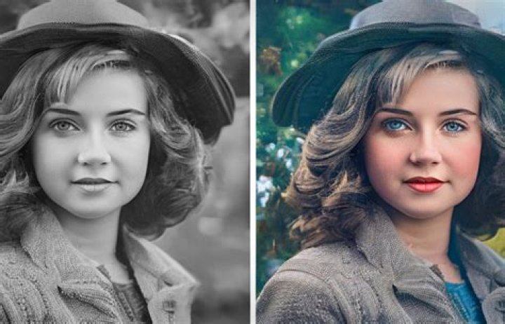 How are old photos colorized?