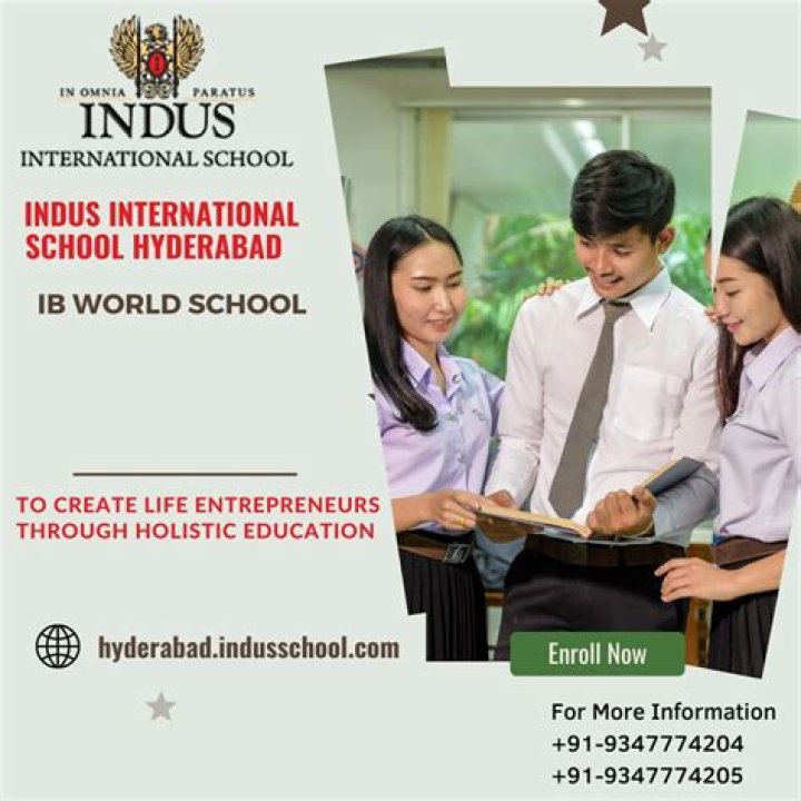 How big is Indus International School?