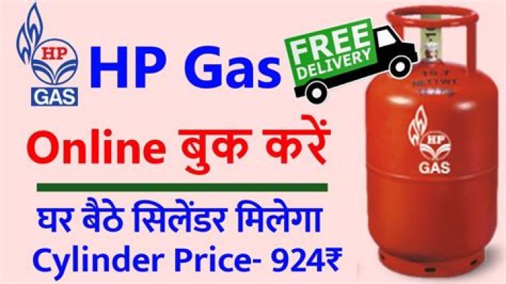 How can I book my HP gas cylinder?