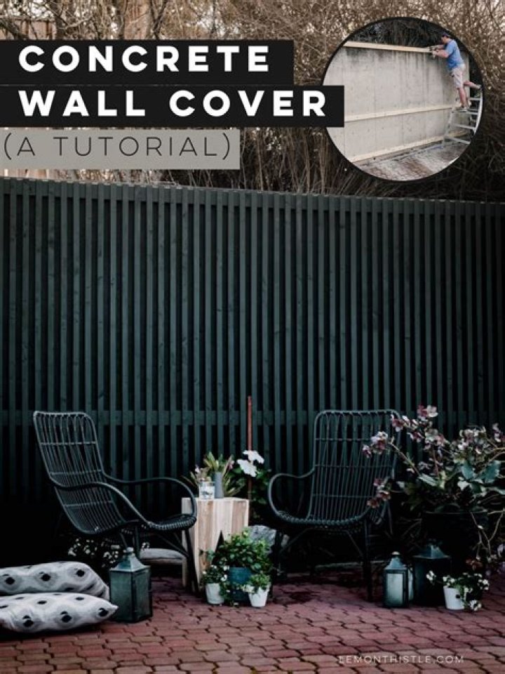 How can I cover my wall cheaply?