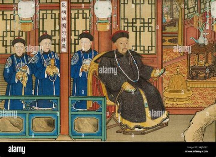 How did Chinese emperors justify their claim to power?