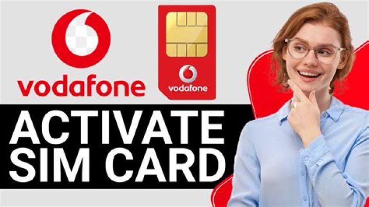 How do I activate MMS on Vodafone?