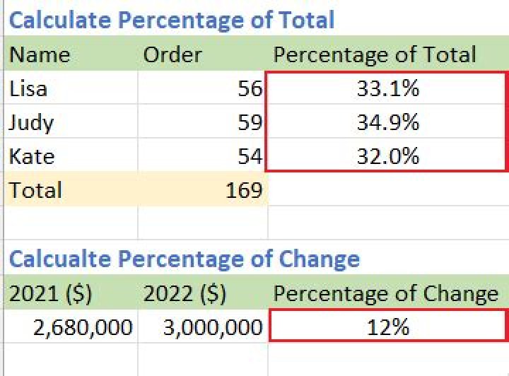 How do I calculate a running percentage in Excel?