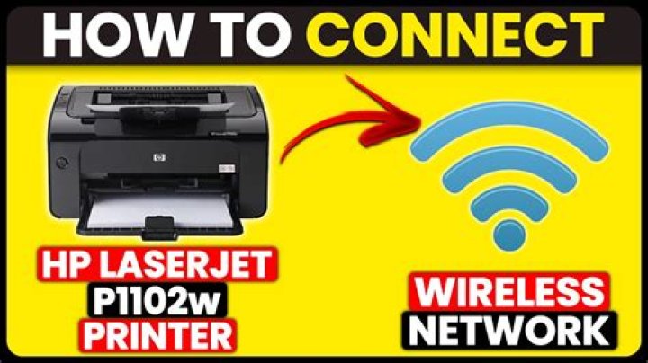 How do I connect my HP Deskjet P1102w to Wireless network?