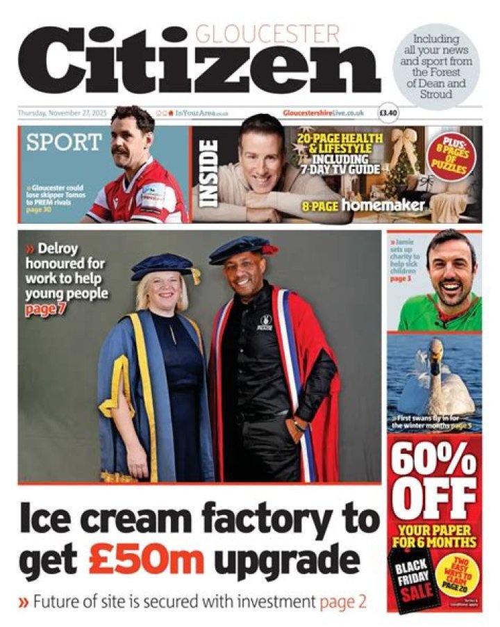 How do I contact Gloucester Citizen?