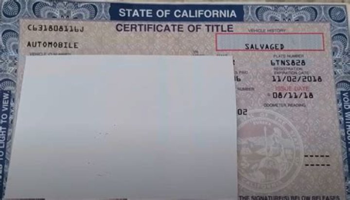 How do I find out if a car has a salvage title in NC?