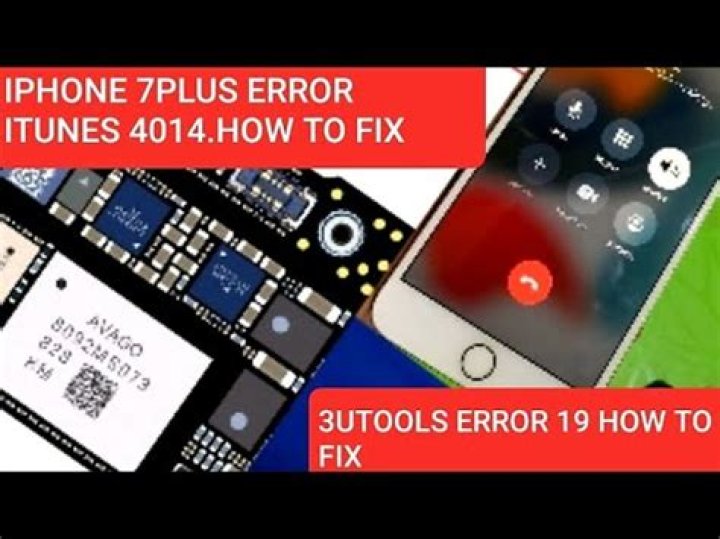 How do I fix error 4014 on iPhone?