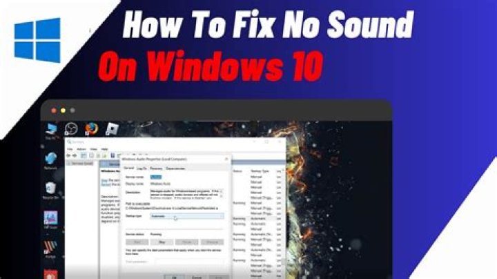 How do I fix no sound on Windows XP?