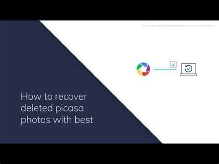 How do I get my old Picasa photos back?