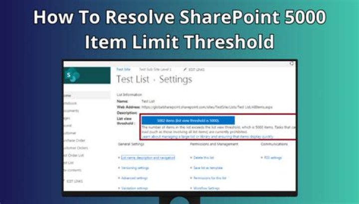 How do I increase list view threshold in SharePoint online?