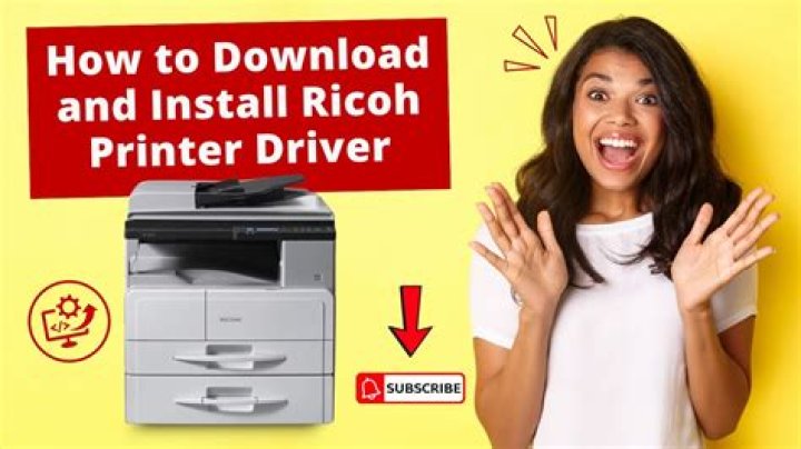 How do I install Ricoh printer drivers?